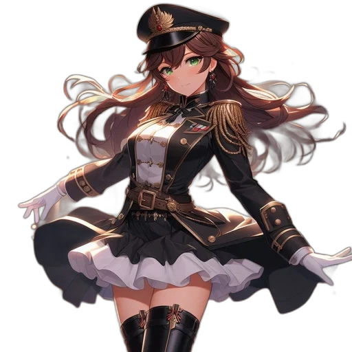 staff, crown, dress, weapon, anime, concept art, fantasy art, pixel art transparent PNG cut-out