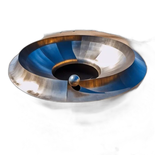 jewelry, crown, 3d render, blue, arena, contains, central, funnel-shaped transparent PNG cut-out