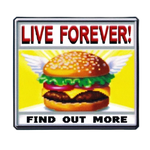 food, pixel art, vaporwave, advertisement, burger, joint, features, flying transparent PNG cut-out