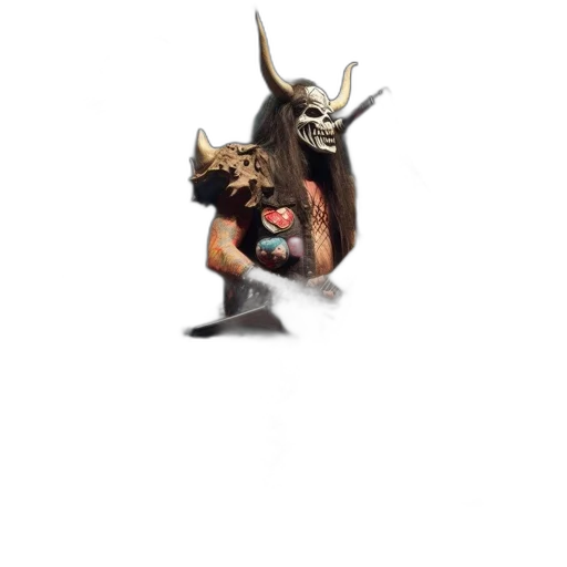 creature, animal, dragon, mask, concept art, pixel art, fantasy art, 3d render transparent PNG cut-out