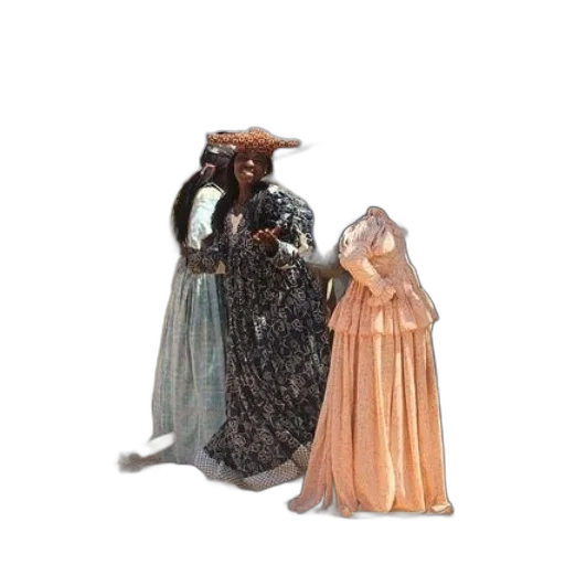 dress, jewelry, crown, 3d render transparent PNG cut-out