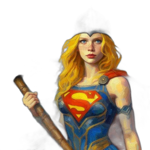 staff, fantasy art, comic book art, concept art, pixel art, icy, landscape, features transparent PNG cut-out