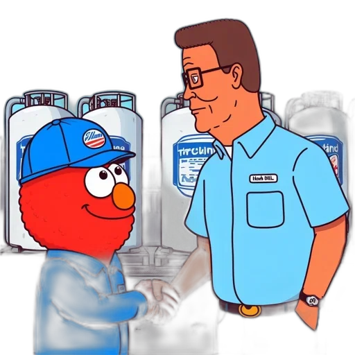 bottle, cartoon, concept art, comic book art, 3d render, underwater, fire, two transparent PNG cut-out