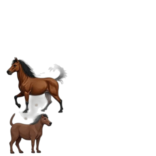 animal, creature, hat, staff, pixel art, concept art, 3d render, fantasy art transparent PNG cut-out