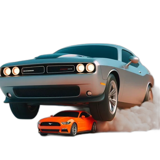 car, weapon, concept art, photorealistic, 3d render, fantasy art, fire, large transparent PNG cut-out