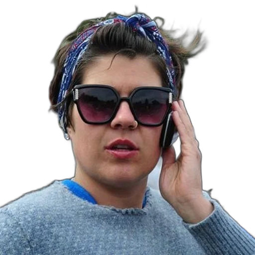hair, creature, face, hat, vaporwave, photorealistic, person, wearing transparent PNG cut-out