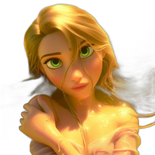 face, dress, fantasy art, concept art, photorealistic, 3d render, fire, underwater transparent PNG cut-out