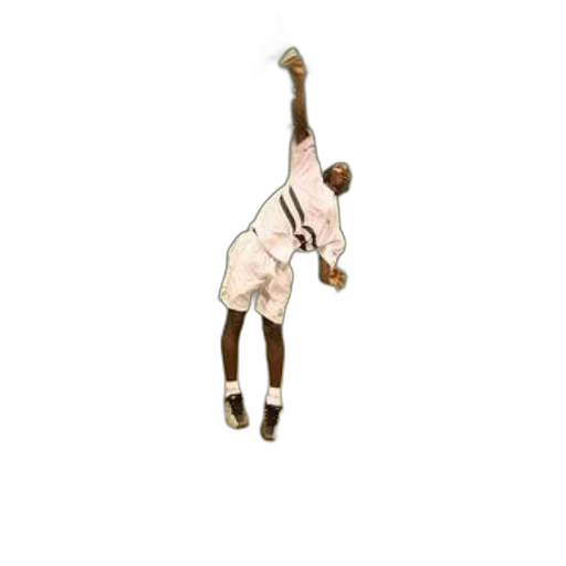 staff, pixel art, concept art, cartoon, 3d render, man, white, shorts transparent PNG cut-out