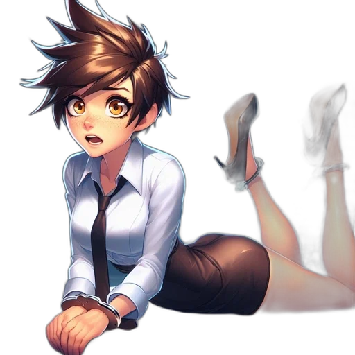 staff, dress, shoes, creature, anime, concept art, watercolor, pixel art transparent PNG cut-out