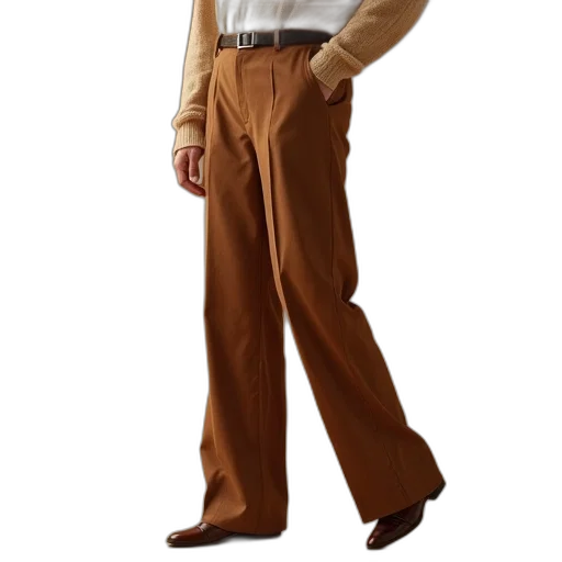 jacket, staff, earth tones, golden transparent PNG cut-out