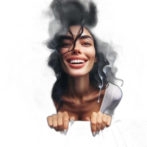 face, mask, hair, crown, photorealistic, concept art, fantasy art, comic book art transparent PNG cut-out