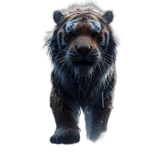 animal, creature, staff, face, photorealistic, concept art, fantasy art, 3d render transparent PNG cut-out
