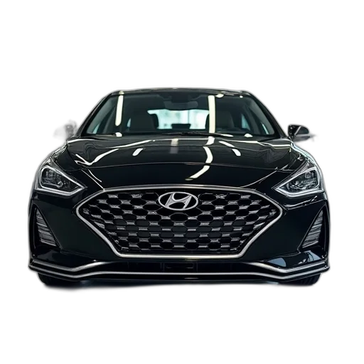 car, black, 2018, hyundai transparent PNG cut-out