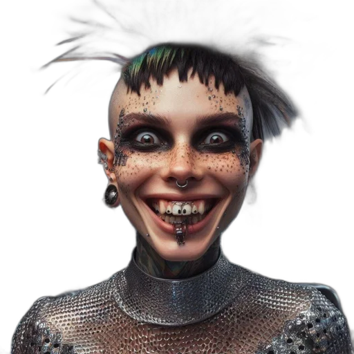creature, face, mask, animal, concept art, fantasy art, 3d render, photorealistic transparent PNG cut-out