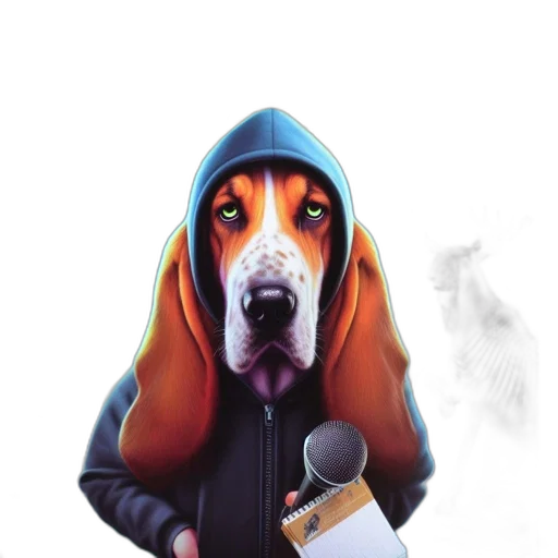 jacket, animal, staff, concept art, photorealistic, cartoon, watercolor, prompt transparent PNG cut-out