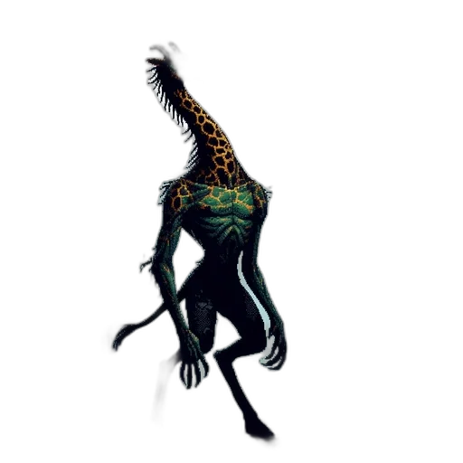 creature, animal, staff, dragon, concept art, pixel art, fantasy art, 3d render transparent PNG cut-out