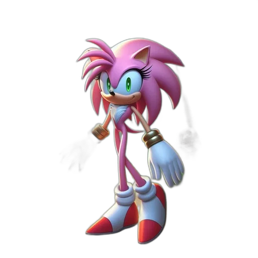 animal, creature, staff, weapon, 3d render, concept art, vaporwave, pixel art transparent PNG cut-out