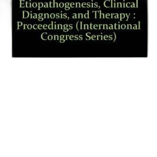 image, book, cover, titled, etiopathogenesis, clinical, diagnosis, therapy transparent PNG cut-out