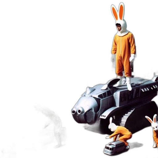 robot, animal, concept art, 3d render, comic book art, outer space, futuristic, city transparent PNG cut-out