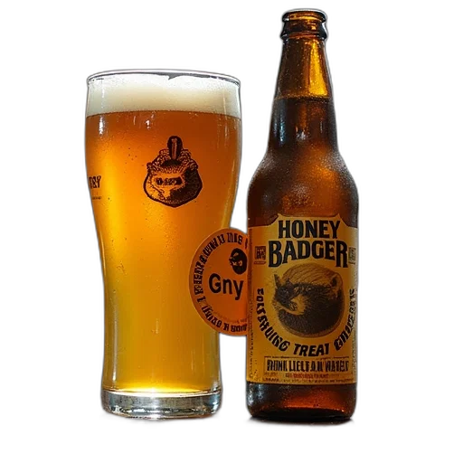 drink, like, honey, badger transparent PNG cut-out