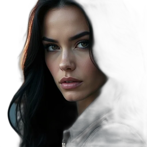 face, jacket, dragon, weapon, photorealistic, fantasy art, comic book art, concept art transparent PNG cut-out