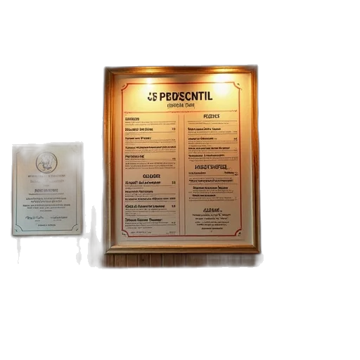 food, staff, jewelry, menu transparent PNG cut-out