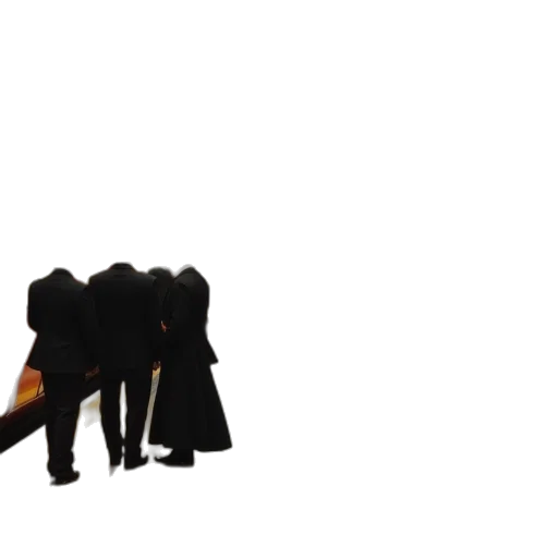 umbrella, jacket, staff, hair transparent PNG cut-out