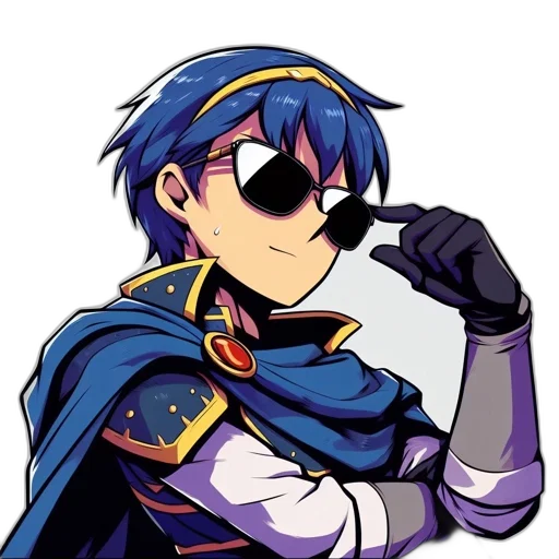 staff, weapon, sword, pixel art, anime, vaporwave, cartoon, blue transparent PNG cut-out