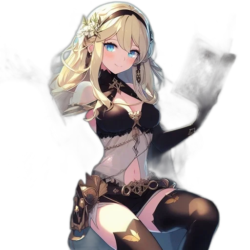 staff, weapon, dress, sword, anime, fantasy art, concept art, pixel art transparent PNG cut-out