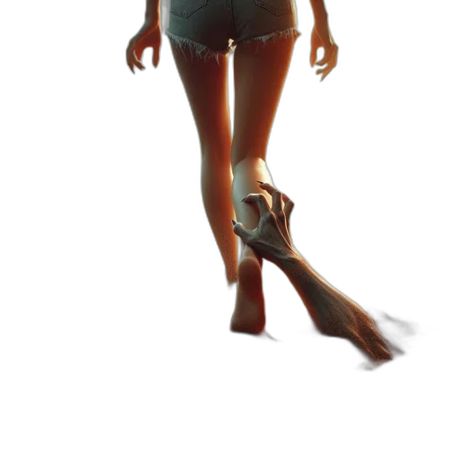 dress, creature, staff, mask, 3d render, concept art, photorealistic, fantasy art transparent PNG cut-out