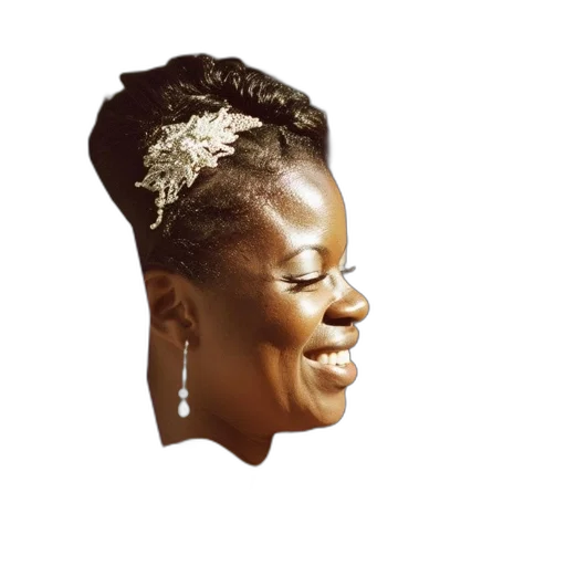 crown, face, jewelry, hair, photorealistic, cartoon, 3d render, concept art transparent PNG cut-out