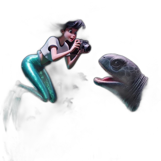 creature, shoes, animal, mask, concept art, 3d render, vaporwave, fantasy art transparent PNG cut-out