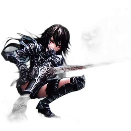 sword, weapon, staff, fantasy art, concept art, pixel art, comic book art, monochrome transparent PNG cut-out
