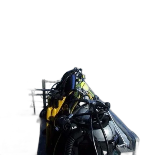 robot, mask, car, weapon, 3d render, concept art, cyberpunk, outer space transparent PNG cut-out