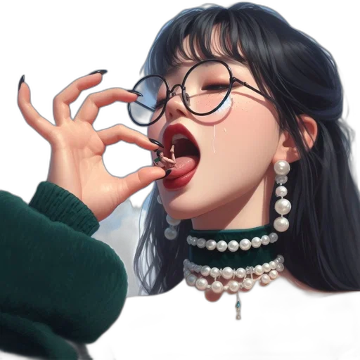 jewelry, food, face, creature, photorealistic, concept art, oil painting, 3d render transparent PNG cut-out