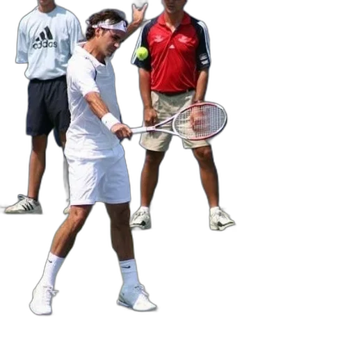 staff, 3d render, tennis, player transparent PNG cut-out