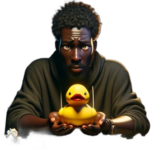 animal, pixel art, concept art, photorealistic, 3d render, image, shows, black transparent PNG cut-out