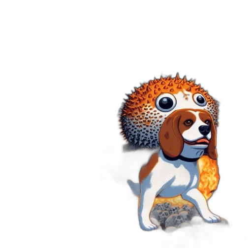 animal, creature, staff, concept art, 3d render, pixel art, photorealistic, apocalyptic transparent PNG cut-out