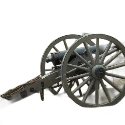 weapon, staff, sword, furniture, 3d render, historic, cannon, display transparent PNG cut-out