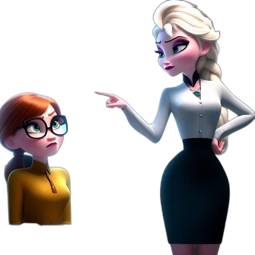 dress, staff, concept art, 3d render, cartoon, comic book art, outer space, fire transparent PNG cut-out