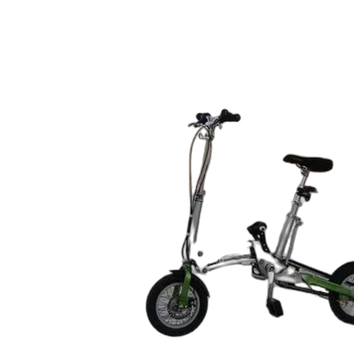 3d render, photorealistic, concept art, folding, bicycle, parked, dock, sailboat transparent PNG cut-out