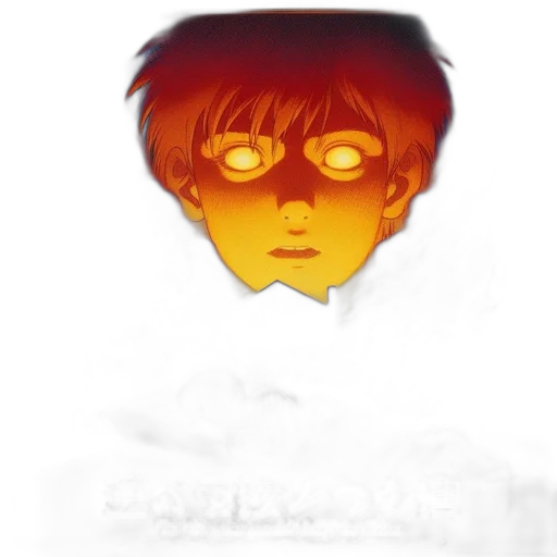 mask, face, creature, robot, concept art, watercolor, pixel art, anime transparent PNG cut-out