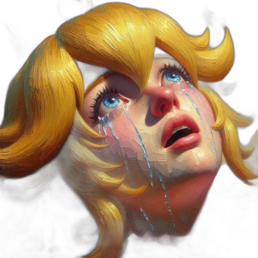 face, mask, hair, creature, concept art, photorealistic, oil painting, 3d render transparent PNG cut-out