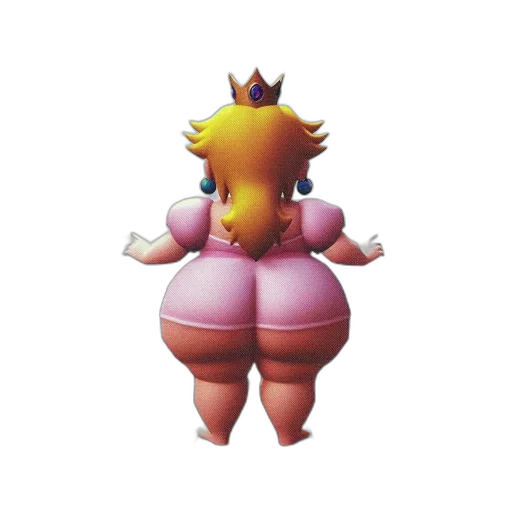 crown, dress, creature, animal, concept art, 3d render, pixel art, vaporwave transparent PNG cut-out