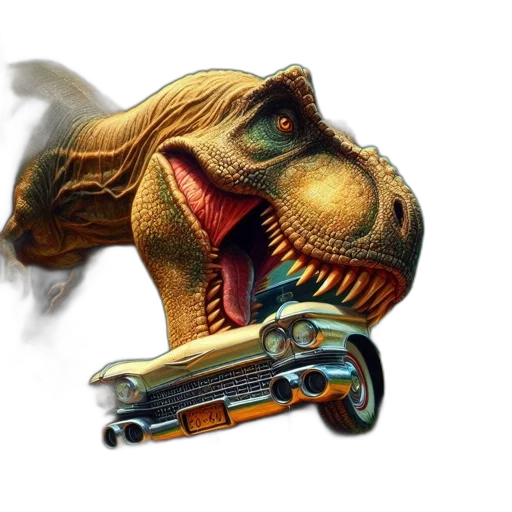 dragon, weapon, car, animal, concept art, 3d render, photorealistic, verdant transparent PNG cut-out