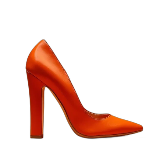shoes, 3d render, red, beautiful transparent PNG cut-out