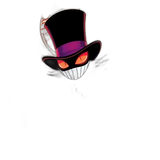 mask, hat, robot, creature, concept art, cartoon, comic book art, pixel art transparent PNG cut-out