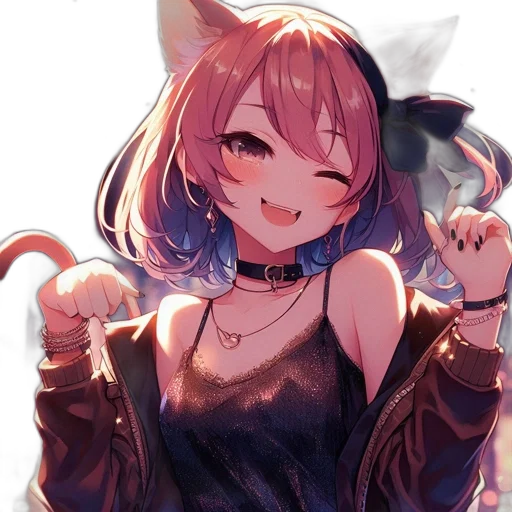 staff, weapon, animal, mask, anime, pixel art, fantasy art, vaporwave transparent PNG cut-out