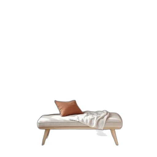 furniture, 3d render, photorealistic, concept art, earth tones, monochrome, golden, pastel transparent PNG cut-out