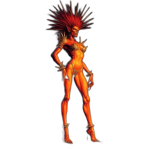 staff, robot, hair, creature, concept art, 3d render, fantasy art, pixel art transparent PNG cut-out